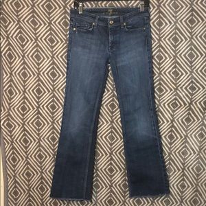7 for all mankind blue jeans SZ: 27